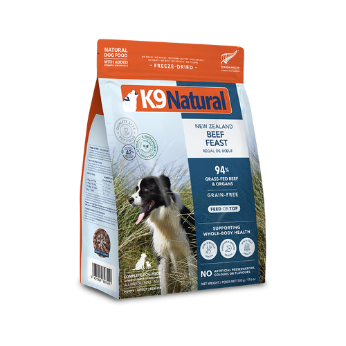 K9 Natural Beef Feast Freeze-Dried Dog Food 500g