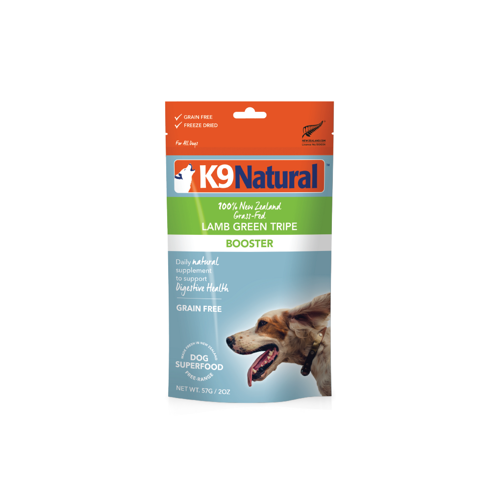 K9 Natural Lamb Green Tripe Freeze-Dried Booster 57g