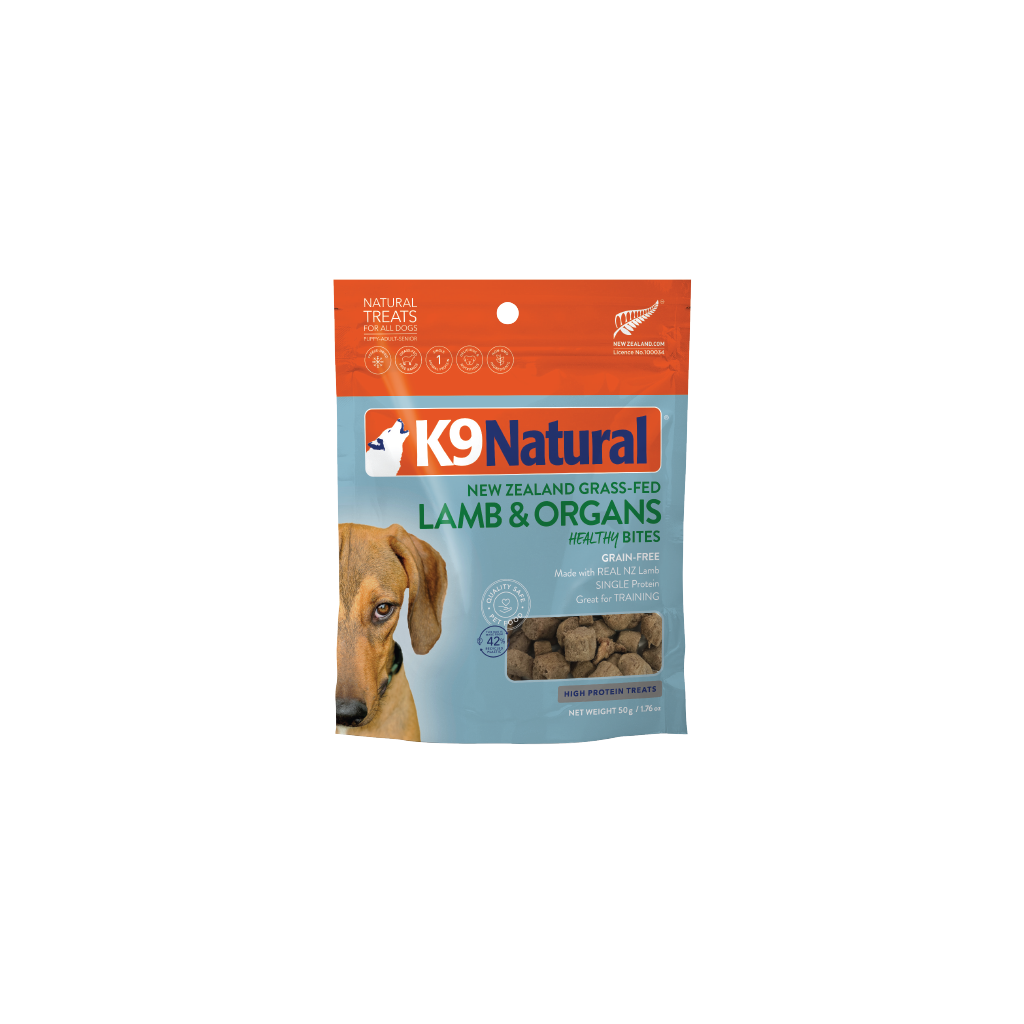 K9 Natural Lamb Healthy Bites Dog Treats 50g