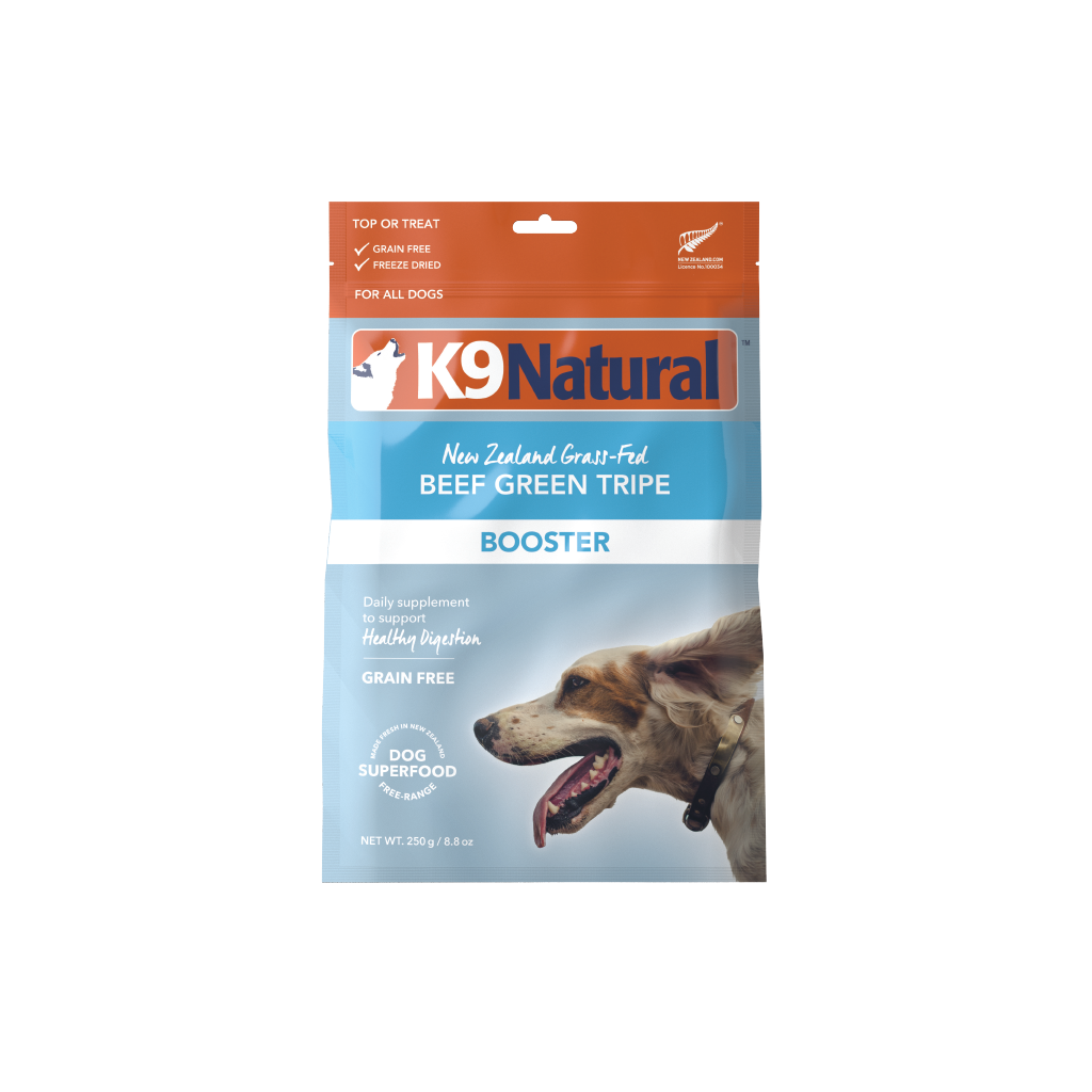 K9 Natural Beef Green Tripe Freeze-Dried Booster 250g