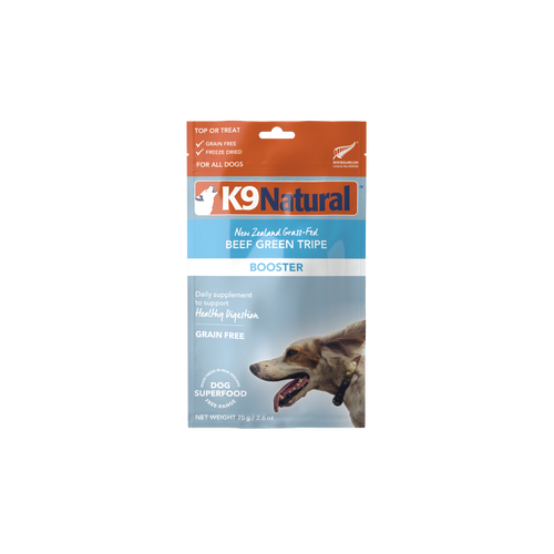 K9 Natural Beef Green Tripe Freeze-Dried Booster 75g