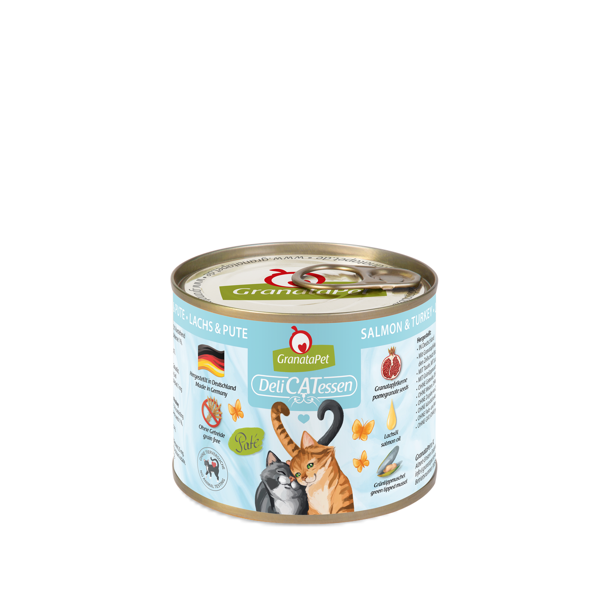 GranataPet DeliCATessen Cat Wet Food - Salmon & Turkey