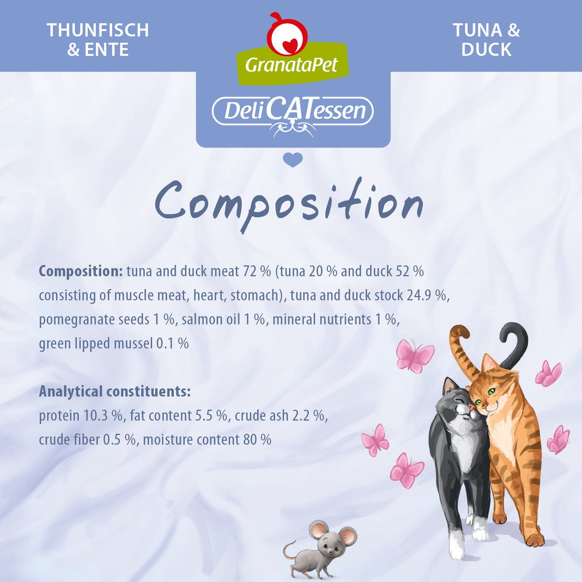 GranataPet DeliCATessen Cat Wet Food - Tuna & Duck
