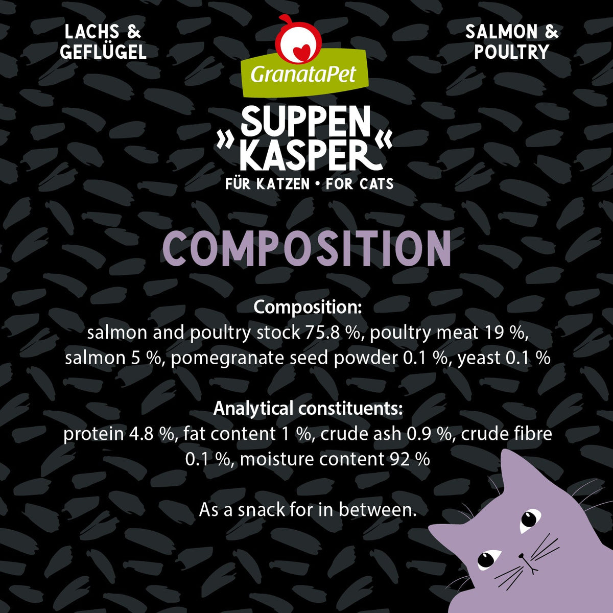 GranataPet SuppenKasper - Salmon & Poultry