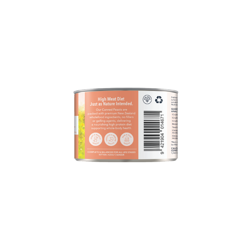 Feline Natural Lamb & King Salmon Feast Canned Cat Food 12 × 170g cans; can shown, sold as 12-pack — additional view