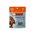 K9 Natural Venison Liver Healthy Bites Dog Treats 50g