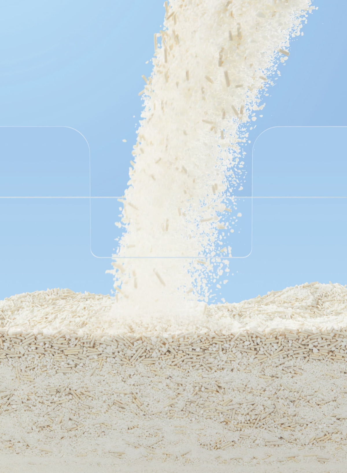 Xu Cuihua Corn & Tofu Mixed Cat Litter 6 x 2.5kg